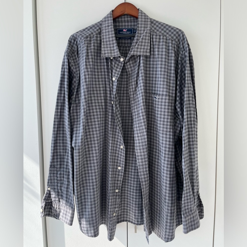Vineyard Vines 3XB Classic Tucker Plaid Check Buffalo  Men's Button Down Shirt